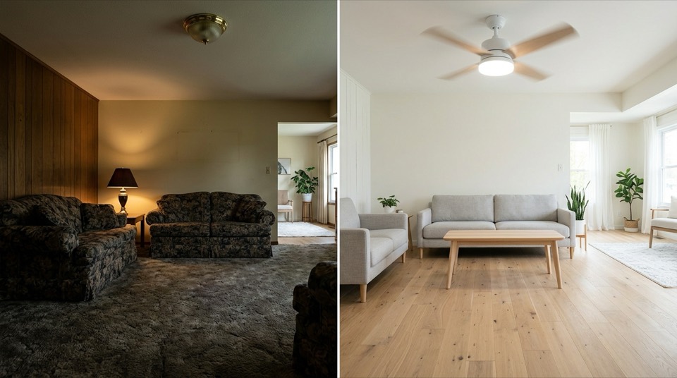 Ceiling Fans by Room: Living room interior design tran… Living room interior design tran… — Ceiling Fans by Room