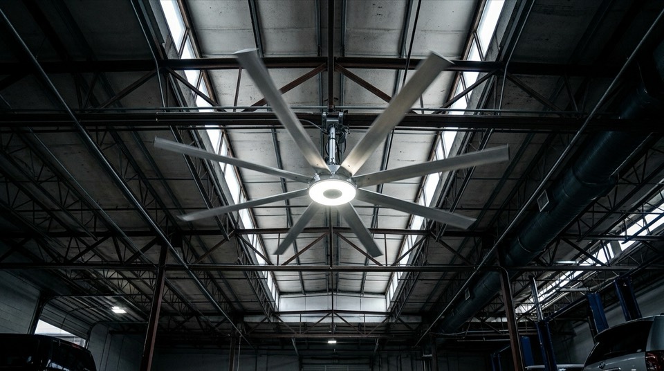 DC, Quiet & Energy-Efficient Ceiling Fans: Garage ceiling fan turning slowly Garage ceiling fan turning slowly — DC, Quiet & Energy-Efficient Ceiling Fans