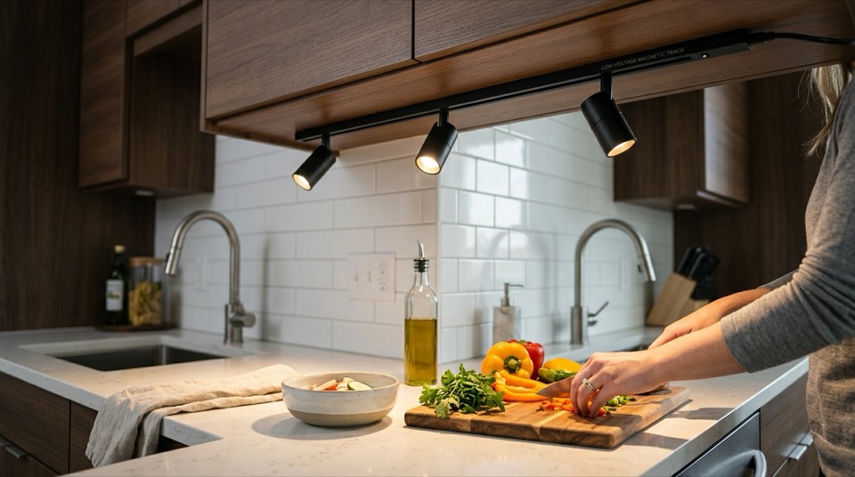 Magnetic track kitchen lighting … — Track Lighting